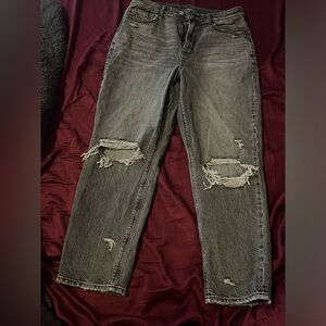 american eagle mom jeans